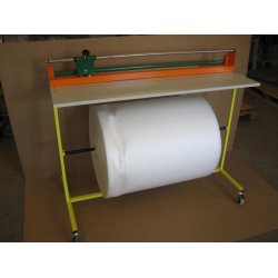 Sk&aelig;reaggregat for sk&aelig;ring af emballageruller