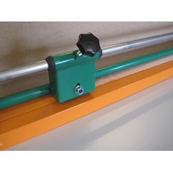 Sk&aelig;reaggregat for sk&aelig;ring af emballageruller