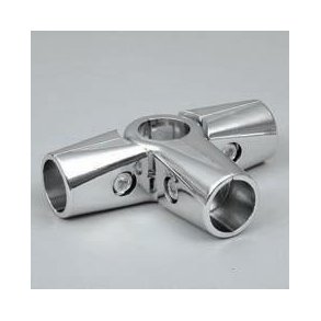 Rørjoint 32mm T + lodret 32mm - 5-vejskobling