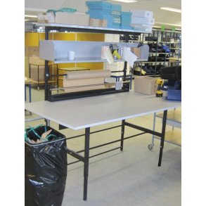 WORKLINE - arbejdsbord / pakkebord / montagebord