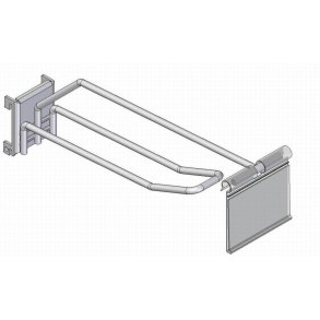 Varekrog Dobeltkrog prisskilt perfopladefirkanthul