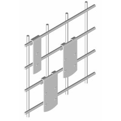 Varekrog Dobbeltkrog tr&aring;dgitter 