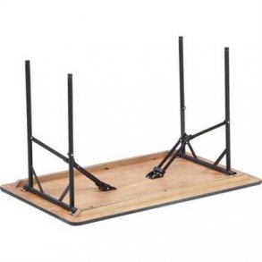 Klapstel sortlakeret