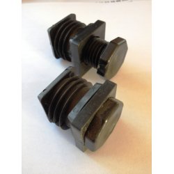 Prop firkantet med plastskrue