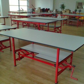 SAXELINE - arbejdsbord / pakkebord / montagebord