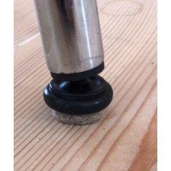 Prop med "kugleled" og filt