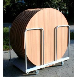 Bordplader runde i melamin eller laminat