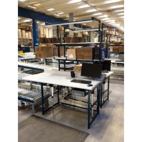 SUMOLINE - arbejdsbord / pakkebord / montagebord