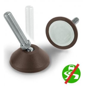 Stilleskrue med kugleled og 