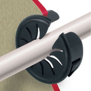 Pladeprop for kabelgennemføring