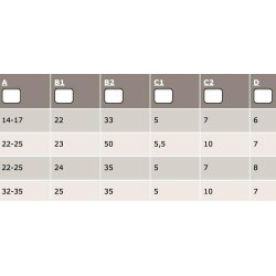 Glidesko uden tap med filt