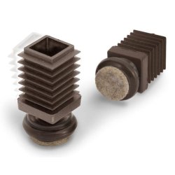 Prop firkantet med kuglefod