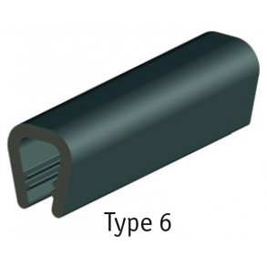 PVCkant for st&aring;lplader