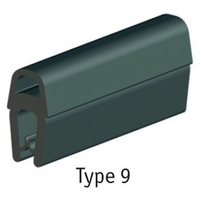 PVCkant for st&aring;lplader