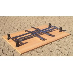 Quick-Lock bordplader og stel.