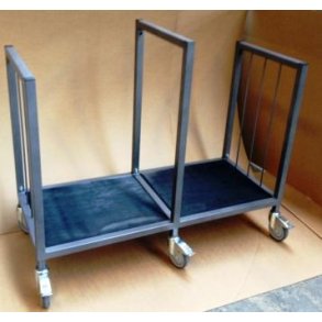 Vogn til opbevaring af malerier