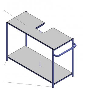 ROLLERLINE - arbejds-,pakke- og montagebord