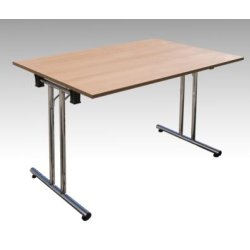 Konferencebord med krom stel