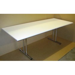 Konferencebord med krom stel