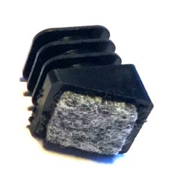 Prop firkantet med filt