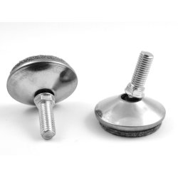 Stilleskrue med vibrationssvejst filt